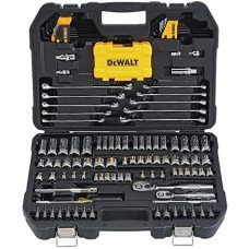 DeWALT raktų-galvučių rinkinys 1/4" ir 3/8" 142 vnt.
